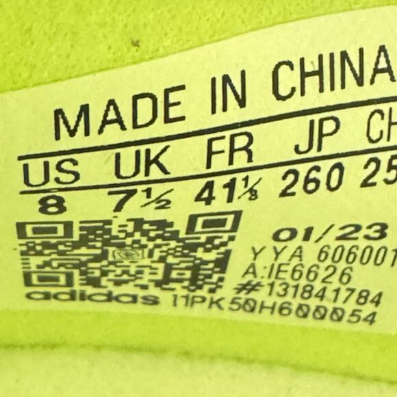 Adidas X Crazyfast.1 SG “Crazyrush Pack” Men’s Size 8 Soccer Cleats No Box Lid - Picture 7 of 7